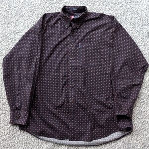 Ralph Lauren Chaps Long Sleeve Button Down Print